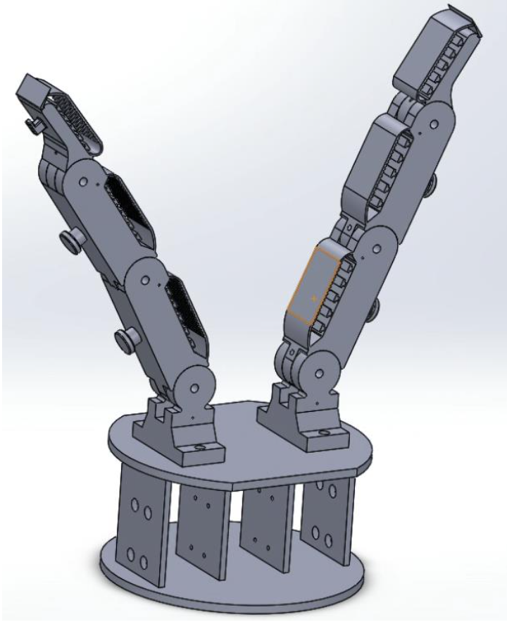 Full Gripper Design in Solidworks